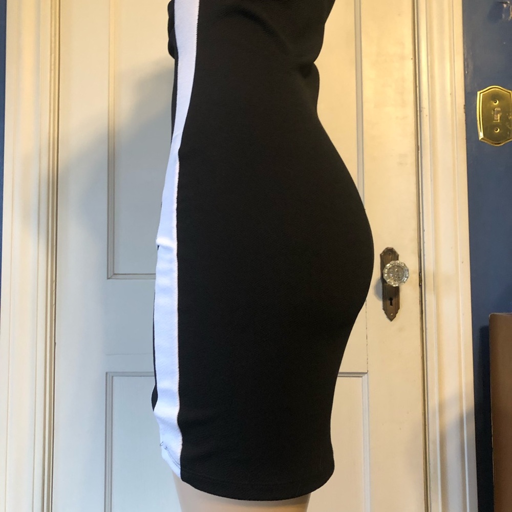 Black cocktail dress
